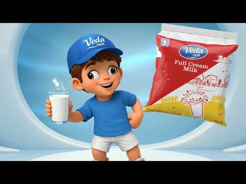 Meet Vedu | Veda Milk Mascot Reveal