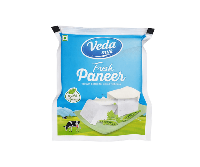 Fresh Paneer Delivered Daily — Soft, Pure, and Chemical-Free — Veda Milk product